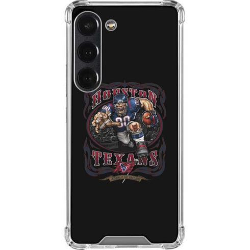 Liquid Blue NFL Houston Texans Running Back Galaxy S23 Clear Case