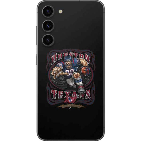 Liquid Blue NFL Houston Texans Running Back Galaxy S23 Plus Skin