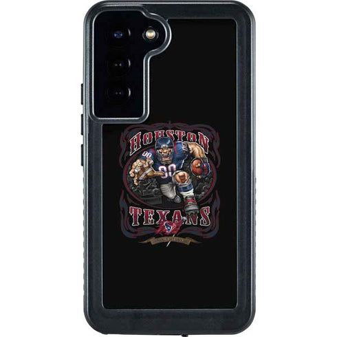 Liquid Blue NFL Houston Texans Running Back Galaxy S23 Plus Waterproof Case