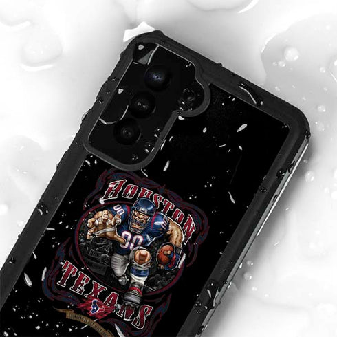 Liquid Blue NFL Houston Texans Running Back Galaxy S23 Plus Waterproof Case