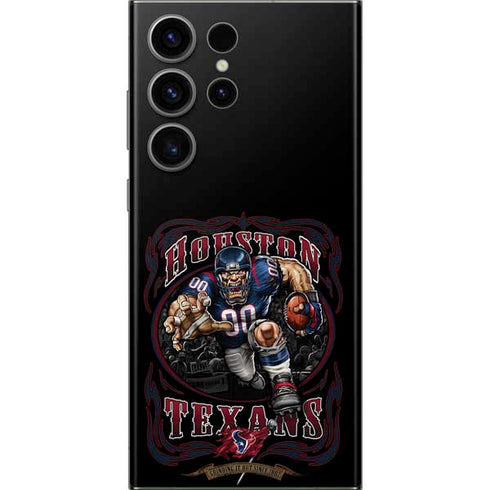 Liquid Blue NFL Houston Texans Running Back Galaxy S23 Ultra Skin