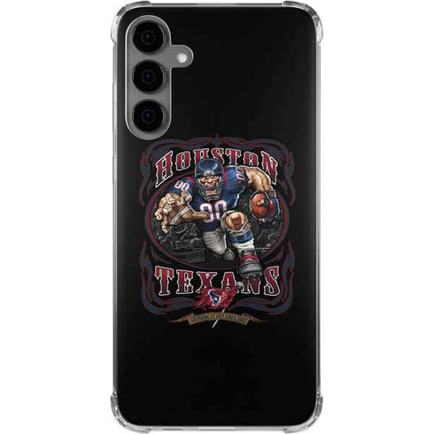 Liquid Blue NFL Houston Texans Running Back Galaxy S24 Plus Clear Case