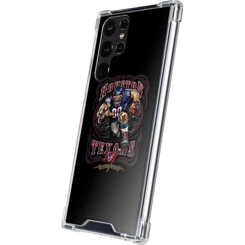 Liquid Blue NFL Houston Texans Running Back Galaxy S24 Ultra Clear Case