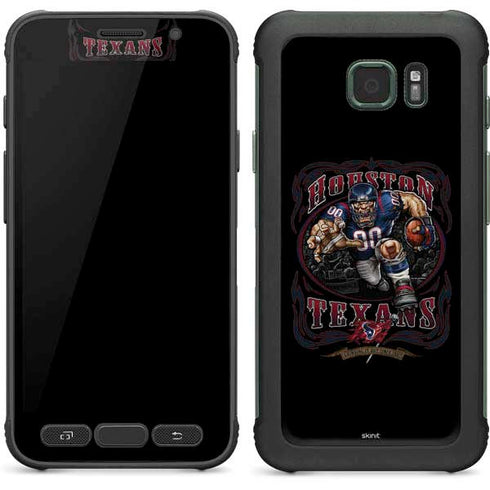 Liquid Blue NFL Houston Texans Running Back Galaxy S7 Active Skin