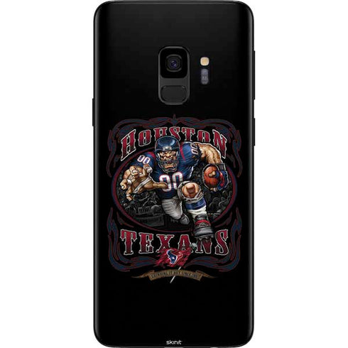Liquid Blue NFL Houston Texans Running Back Galaxy S9 Skin