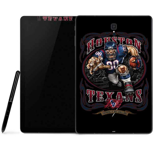 Liquid Blue NFL Houston Texans Running Back Samsung Galaxy Tab Skin