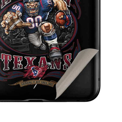 Liquid Blue NFL Houston Texans Running Back Galaxy Z Flip Skin