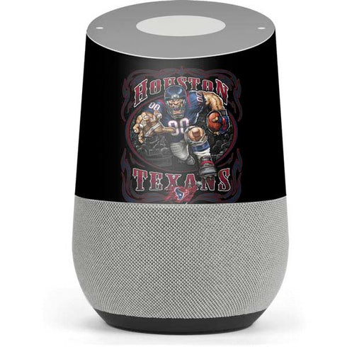 Liquid Blue NFL Houston Texans Running Back Google Home Skin