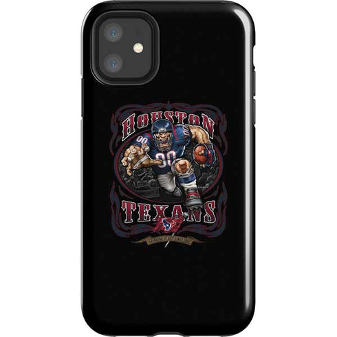 Liquid Blue NFL Houston Texans Running Back iPhone 11 Impact Case