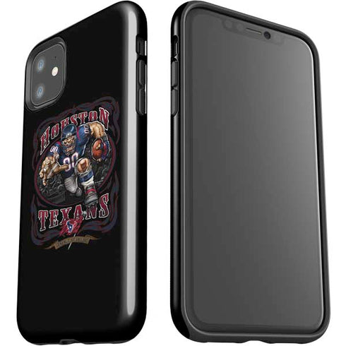 Liquid Blue NFL Houston Texans Running Back iPhone 11 Impact Case