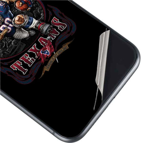 Liquid Blue NFL Houston Texans Running Back iPhone 11 Skin