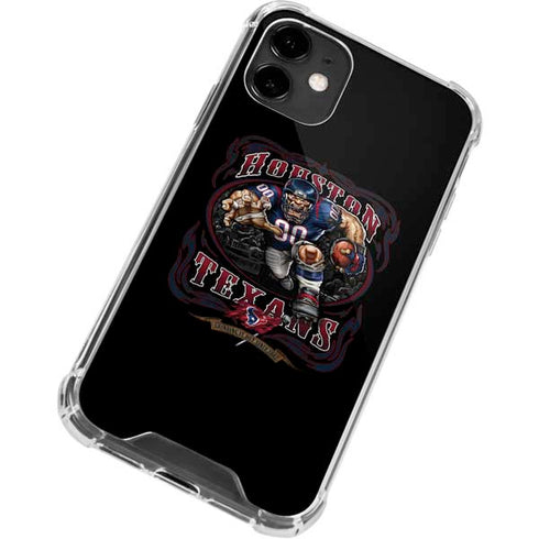Liquid Blue NFL Houston Texans Running Back iPhone 12 Mini Clear Case