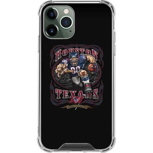 Liquid Blue NFL Houston Texans Running Back iPhone 12 Pro Clear Case