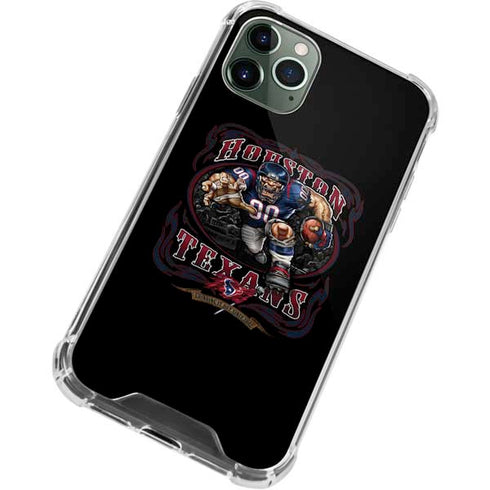 Liquid Blue NFL Houston Texans Running Back iPhone 12 Pro Clear Case