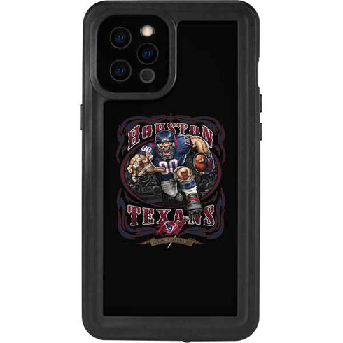 Liquid Blue NFL Houston Texans Running Back iPhone 12 Pro Max Waterproof Case
