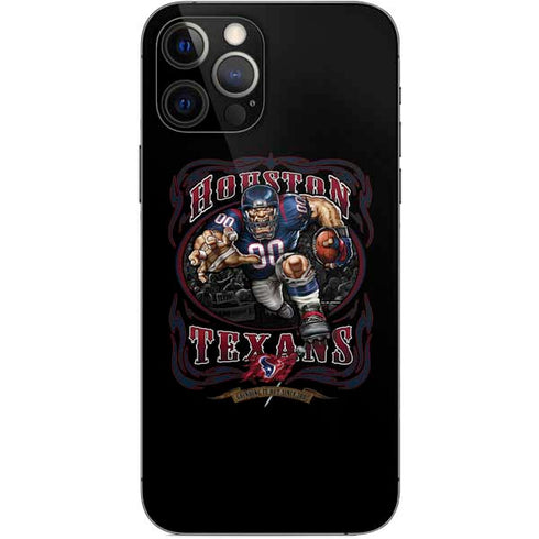 Liquid Blue NFL Houston Texans Running Back iPhone 12 Pro Skin