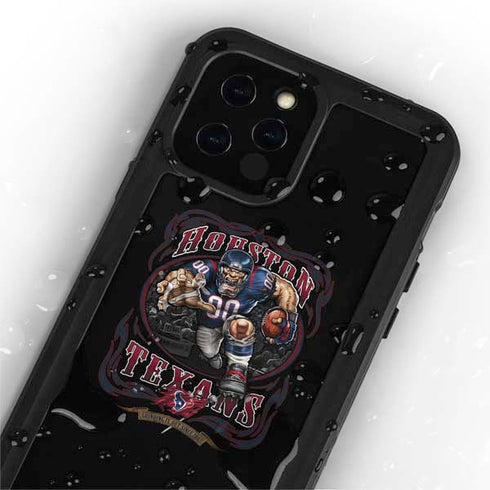 Liquid Blue NFL Houston Texans Running Back iPhone 12 Pro Waterproof Case