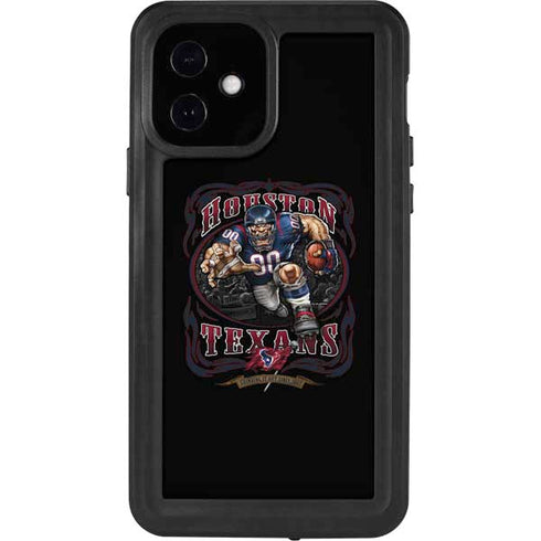 Liquid Blue NFL Houston Texans Running Back iPhone 12 Waterproof Case