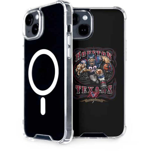 Liquid Blue NFL Houston Texans Running Back iPhone 13 MagSafe Case