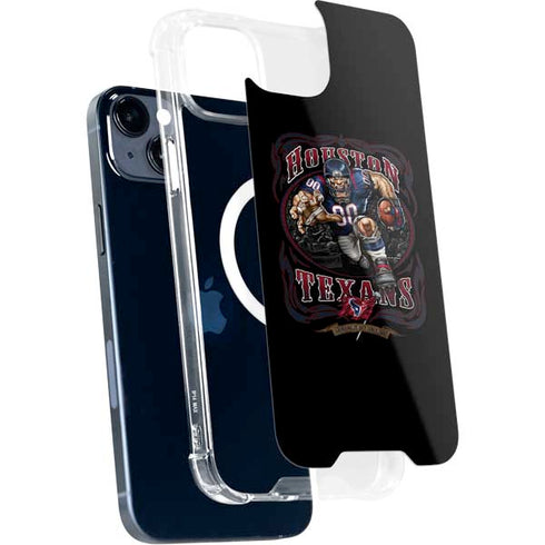 Liquid Blue NFL Houston Texans Running Back iPhone 13 MagSafe Case