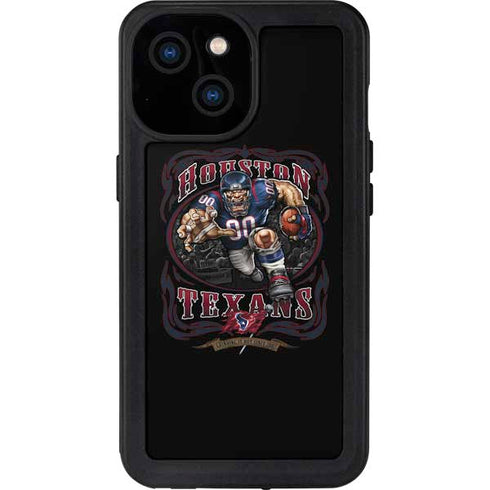 Liquid Blue NFL Houston Texans Running Back iPhone 13 Mini Waterproof Case