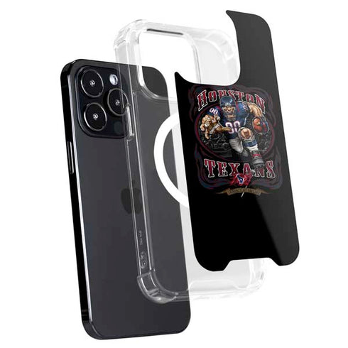 Liquid Blue NFL Houston Texans Running Back iPhone 13 Pro Max MagSafe Case
