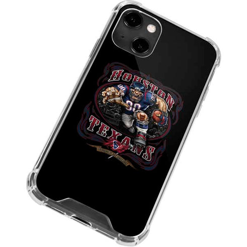 Liquid Blue NFL Houston Texans Running Back iPhone 14 Clear Case