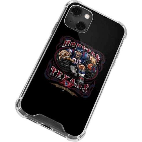 Liquid Blue NFL Houston Texans Running Back iPhone 14 Plus Clear Case