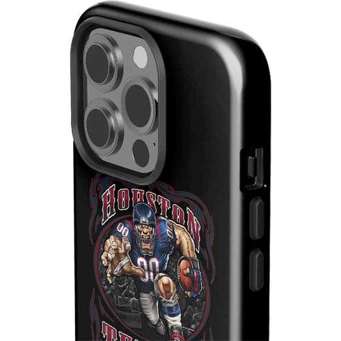 Liquid Blue NFL Houston Texans Running Back iPhone 15 Pro Impact Case
