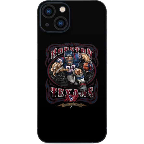 Liquid Blue NFL Houston Texans Running Back iPhone 14 Skin