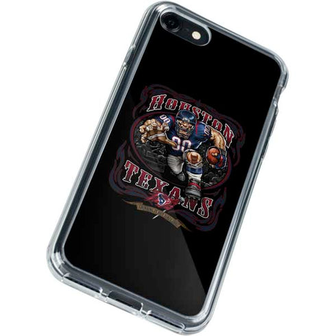 Liquid Blue NFL Houston Texans Running Back iPhone SE (2nd & 3rd Gen) Clear Case