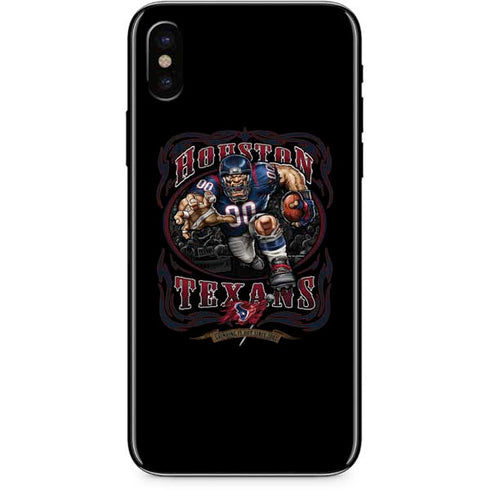 Liquid Blue NFL Houston Texans Running Back iPhone X Skin