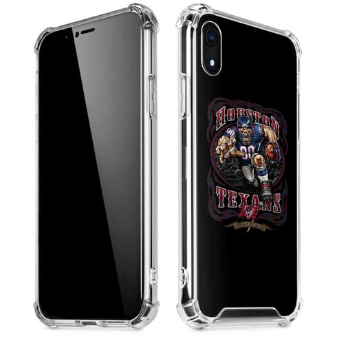 Liquid Blue NFL Houston Texans Running Back iPhone XR Clear Case