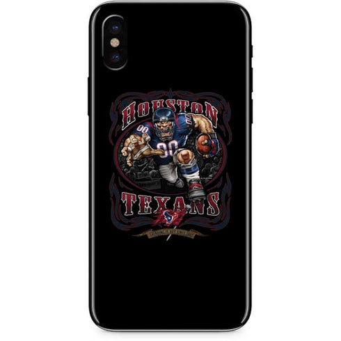 Liquid Blue NFL Houston Texans Running Back iPhone XS Max Skin