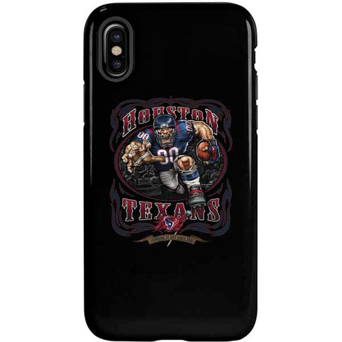 Liquid Blue NFL Houston Texans Running Back iPhone XS Pro Case