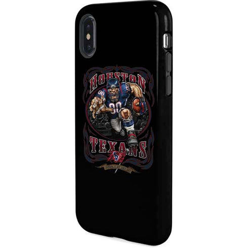 Liquid Blue NFL Houston Texans Running Back iPhone XS Pro Case