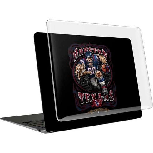 Liquid Blue NFL Houston Texans Running Back MacBook Air 13in M1 (2021) Case plus Skin