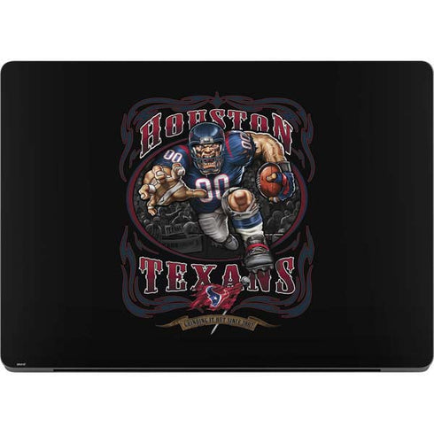 Liquid Blue NFL Houston Texans Running Back MacBook Pro 14in (2021-24) Skin