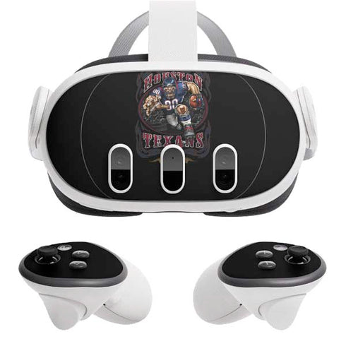 Liquid Blue NFL Houston Texans Running Back Meta Quest 3 Skin