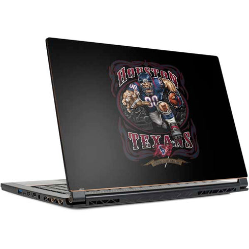 Liquid Blue NFL Houston Texans Running Back MSI GS65 Stealth Laptop Skin