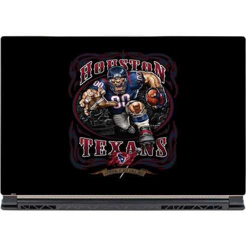 Liquid Blue NFL Houston Texans Running Back MSI GS65 Stealth Laptop Skin