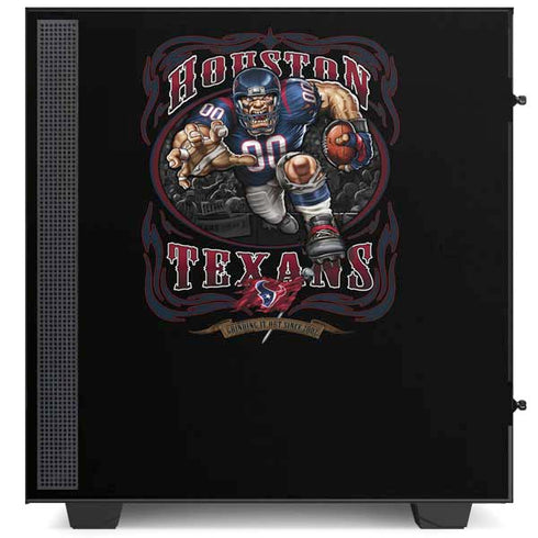 Liquid Blue NFL Houston Texans Running Back NZXT H510 Compact ATX Mid-Tower Case Skin