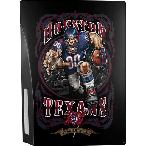 Liquid Blue NFL Houston Texans Running Back PS5 Bundle Skin