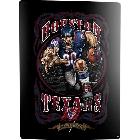 Liquid Blue NFL Houston Texans Running Back PS5 Digital Edition Bundle Skin