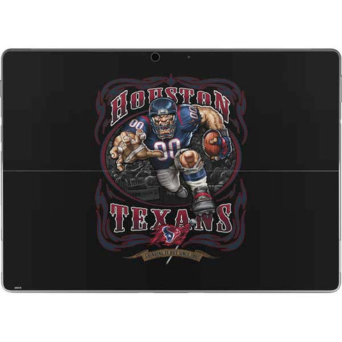 Liquid Blue NFL Houston Texans Running Back Surface Pro 8 Skin