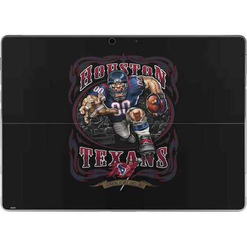 Liquid Blue NFL Houston Texans Running Back Surface Pro 9 Skin