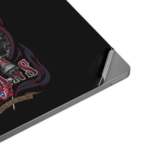 Liquid Blue NFL Houston Texans Running Back Universal Laptop 15in (12.2 x 8.8in) Skin