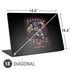Liquid Blue NFL Houston Texans Running Back Universal Laptop 18in (14.6 x 10.6in) Skin