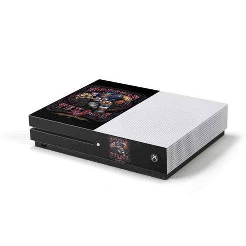 Liquid Blue NFL Houston Texans Running Back Xbox One S Console Skin