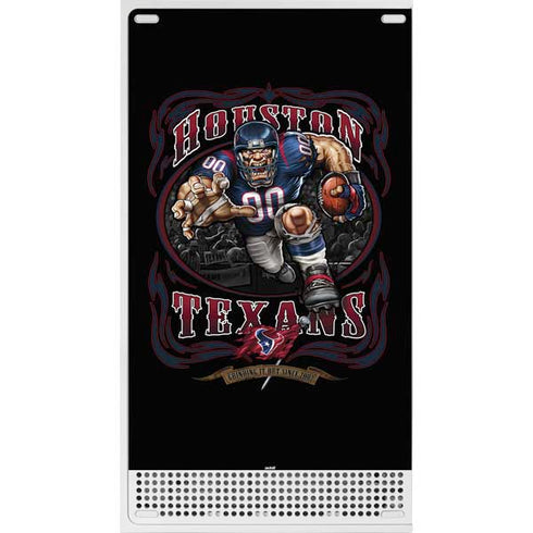 Liquid Blue NFL Houston Texans Running Back Xbox Series S Console Skin